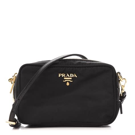 prada crossbody nylon sale|Prada nylon crossbody camera bag.